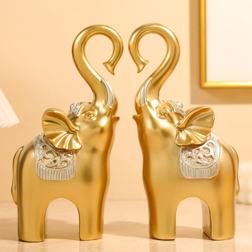 Una Pareja Estatuas De Colección Moderna Figuras De