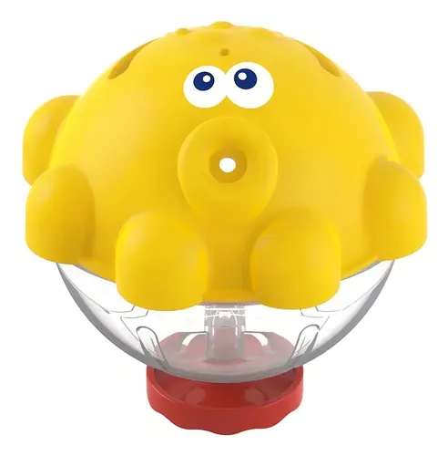 Juguete Flotador Regador Agua Baño Playa Para Bebé Huanger Color Amarillo