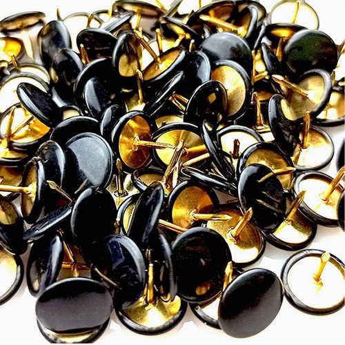 200x Chinchetas Con Reverso Plano Chinchetas Tableros De