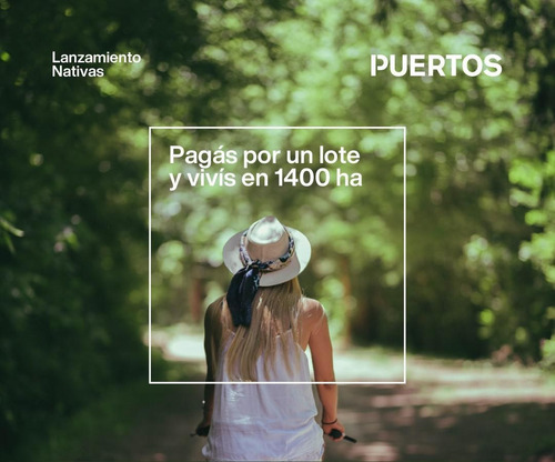 Imagen 4 de 25 de Lote Interno En El Nuevo Lanzamiento De Puertos Barrio Nativas