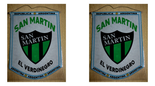 Banderin Mediano 27cm San Martin De San Juan