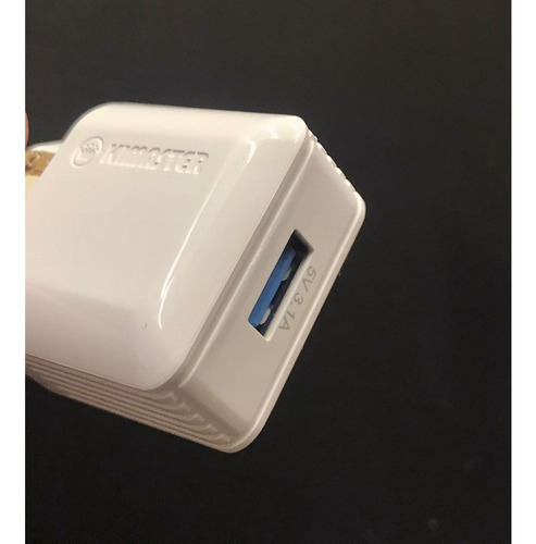 Carregador Universal Usb Kimaster T503 15w Auto-id Cor Branco