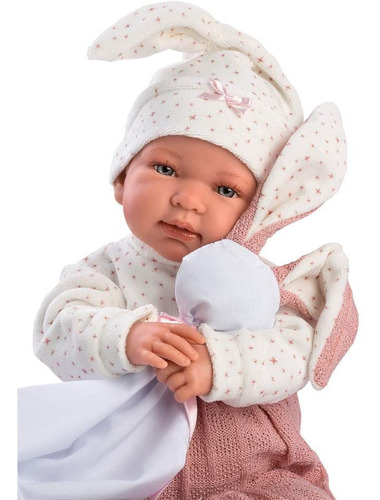 Muñeca Real Llorona Tina 45cm Bebes Reborn Llorens España