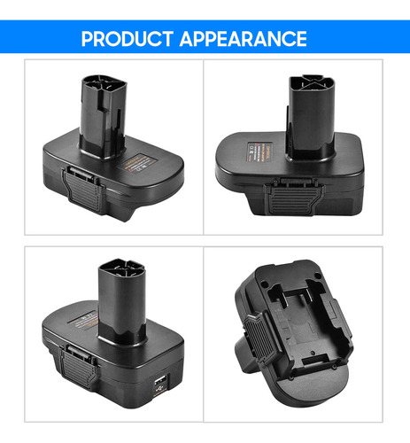 Adaptador Batería Conversor P/ Herramientas Craftsman 19.2v