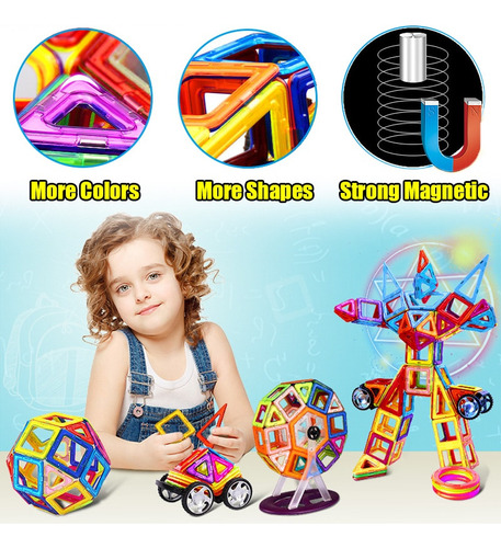 A Set De Construcción Educativo De Juguetes Para Niños