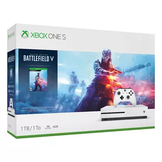 Consola Xbox One S 1 Tb Edición Battlefield V Bundle Color
