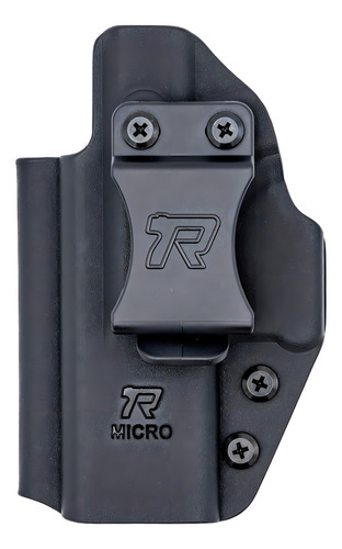 Rounded By Concealment Express | Funda Universal Kydex Para Transporte Oculto | Retención Ajustable, Ligera | Ambidextra | Micro Fit | Negra