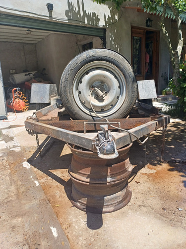 Trailer Batan Reforzado Un Solo Uso Ideal Moto Y Cuatri Mbno
