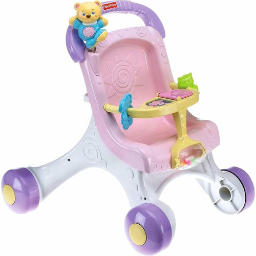 Imagen 2 de 6 de Fisher-price Brilliant Basics Stroll-along Walker