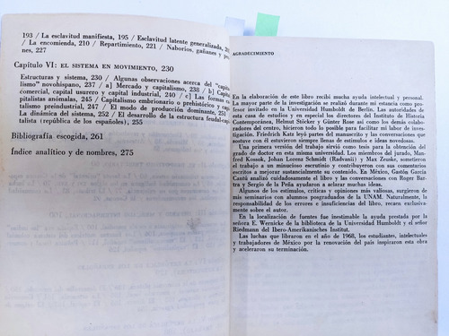 Libro Historia Del Capitalismo En México: Los Orígenes 171d5 (Usado)
