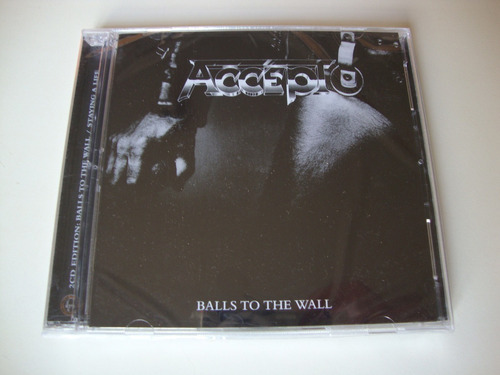 Cd Duplo - Accept - Balls To The Wall - Importado, Lacrado