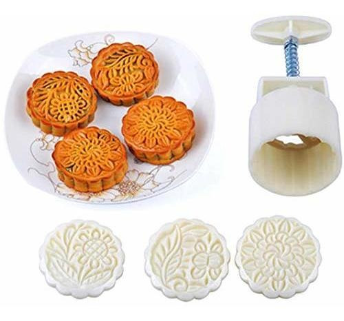 Resulzon Mooncake Fodant Regalo Bricolaje Luna Molde De Tart