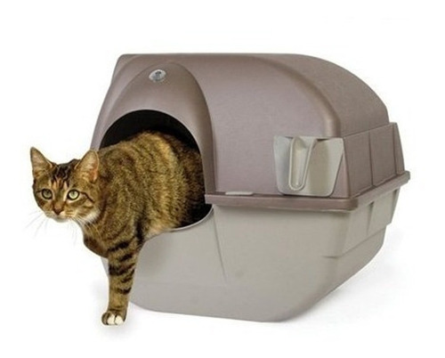 Litera Gatos Cerrada Autolimpiante - Cat Litter Box - Grande