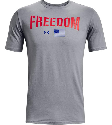 Under Armour Polera New Freedom Lockup Flag Para Hombre, A