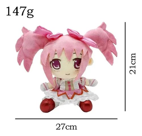 Muñeca De Peluche Madoka Regalo Ideal Para Niñas Y Fanáticos