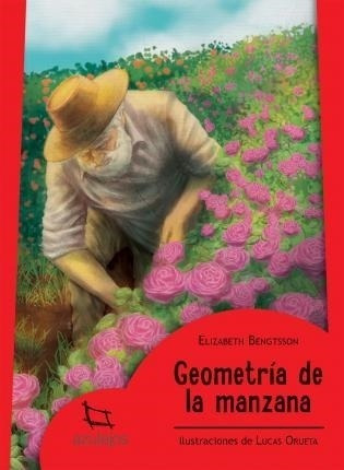 Geometria De La Manzana - Azulejos Rojo - Elizabeth Bengts