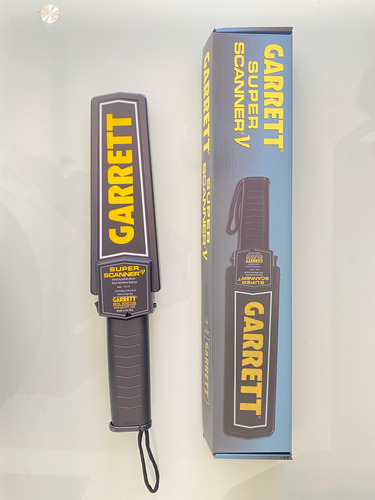 Kit 3 Garret Super V Detector De Metales, Seguridad + Bat Kit 3