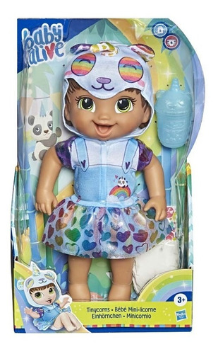 Muñeca Baby Alive Unicornio Castaña Hasbro