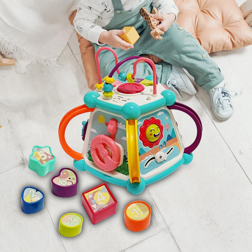 Juguetes Musicales Para Bebés Cubo De Actividad Musical
