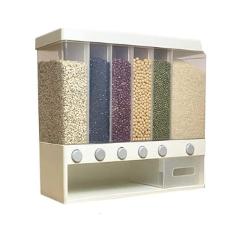 Dispensador Organizador De Cereales Y Granos Para Cocina