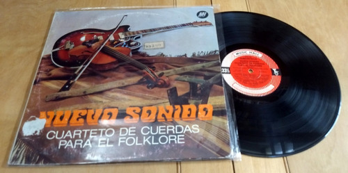 Cuarteto De Cuerdas Para El Folklore Nuevo Sonido Lp Disco