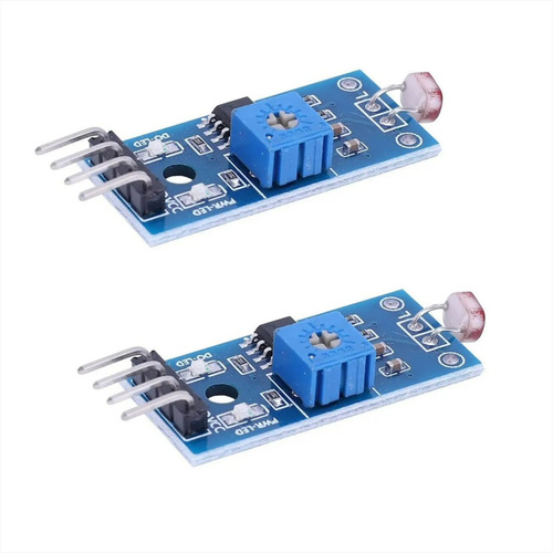 Modulo Sensor Luz Fotosensible Basado En Lm393 (2 Unidades)