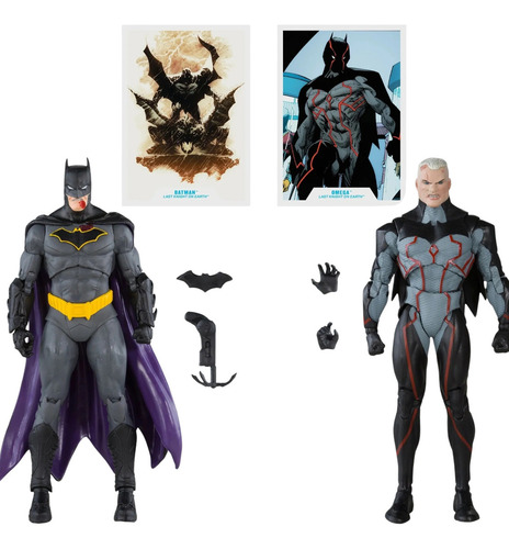 Mcfarlane Dc Multiverse Gold Label Omega Vs Batman 2 Pack Fi (Usado)