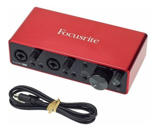 Focusrite Scarlett 2i2 2x2 Usb Interfaz De Audio 3ra Gen
