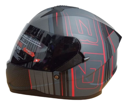 Cascos De Moto Certificado Dextrux  Doble Visor