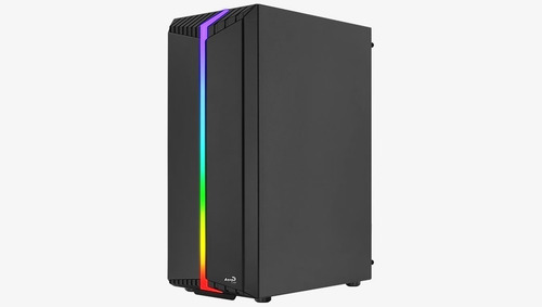 Imagen 5 de 10 de Gabinete Aerocool Bionic V2 Black Rgb Mid Tower