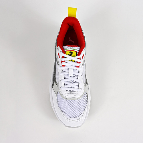 Tenis Casual Hombre Modelo Puma Color Blanco Gris D9