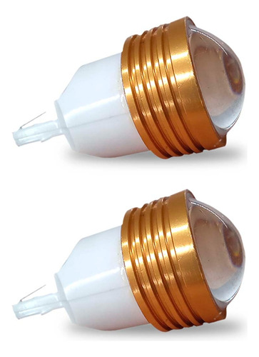 Lampara Led Cob T20 1 Polo Lupa 12v Luz Blanca X 2 U