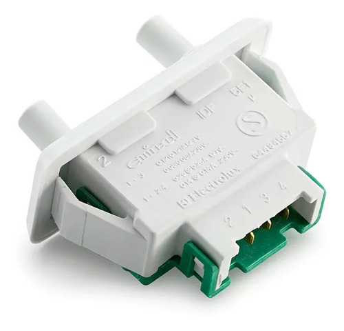 Imagem 1 de 7 de Interruptor Duplo Refrigerador Electrolux Duplex Dff44