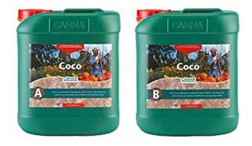 Nutriente Canna Coco Parte A Y B - Para Crecimiento En Run To Waste