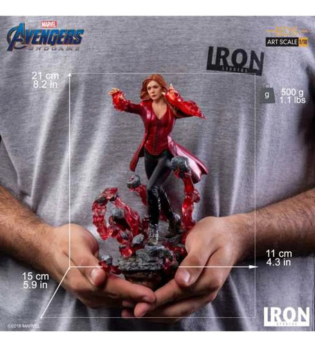 Scarlet Witch Avengers: Endgame Iron Studios Scale 1/10