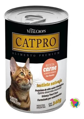 Alimento Húmedo Gatos Adulto Catpro Lata 340grs