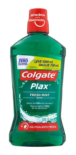 Enjuague Bucal Colgate Plax Fresh Mint 1l