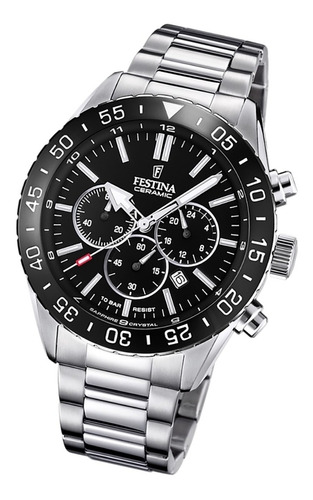 Reloj Festina F20575 Hombre Acero Cronómetro 