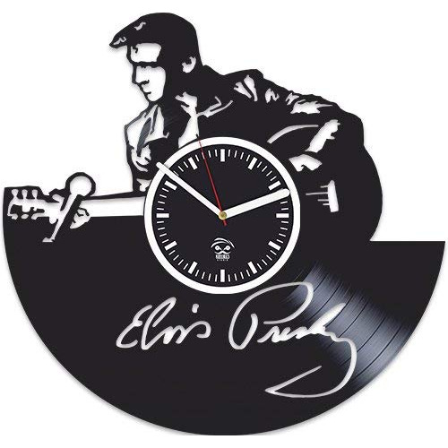 Reloj Pared Disco Vinilo 12.0 in Elvis The King