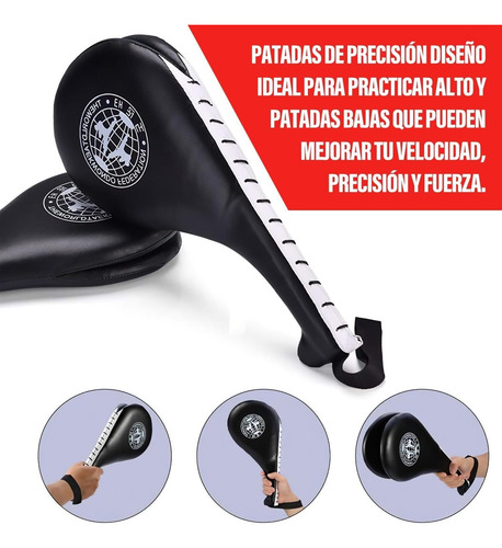 Paquete De 2 Almohadillas Double De Entrenamiento, Taekwondo