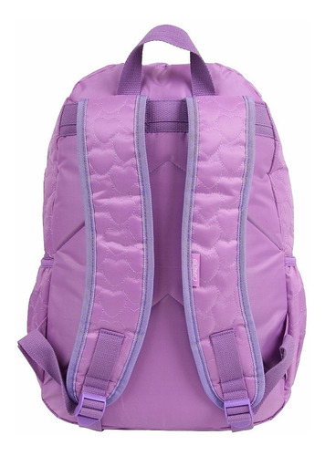 Imagem 3 de 4 de Mochila Capricho Love Lilas 10975 Roxa Escolar Original