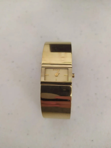 Relógio Original Dkny Dourado Estilo Bracelete Frete Grátis