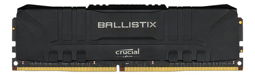 Memória RAM Ballistix color black  8GB 1 Crucial BL8G24C16U4B