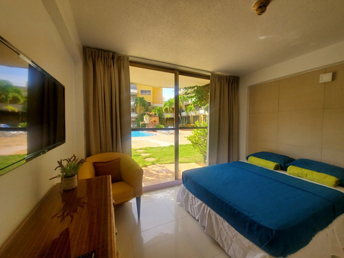 Apartamento Vacacional De Planta Baja Con 2 Habitaciones Agua Permanente Y Planta Eléctrica Para 5 Huespedes