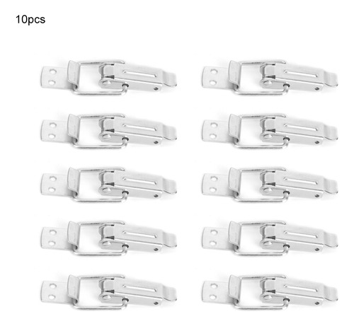 Hasp, 10 Peças, Fivela De Mola, Trava De Alavanca De Madeira
