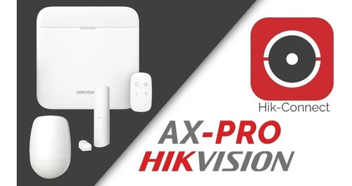 Kit Alarma Inalámbrica Hikvision Wifi 64 Zonas Sirena Intern