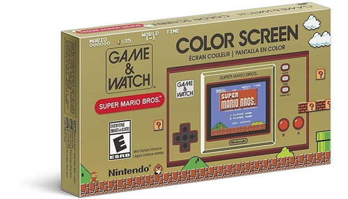 Imagem 1 de 7 de Nintendo Game & Watch Super Mario Bros 2020 - Novo