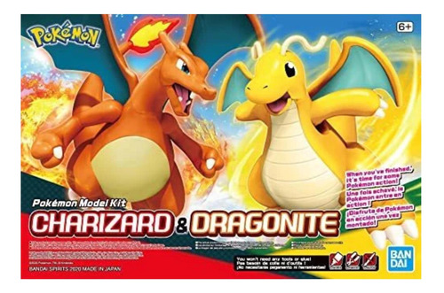 Pokemon Model Kit Charizard & Dragonite