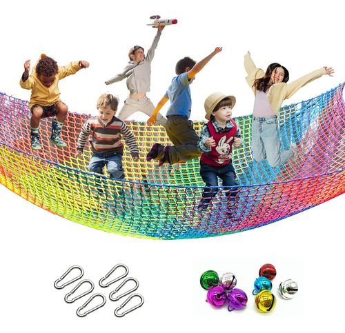 14.5 'x 9.8' Kids Playground Play Safety Net - Red De Carga 