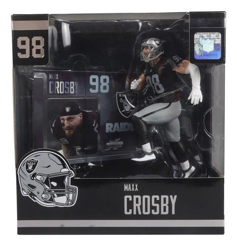 Figura Mcfarlane Legacy Nfl Raiders Max Crosby F21